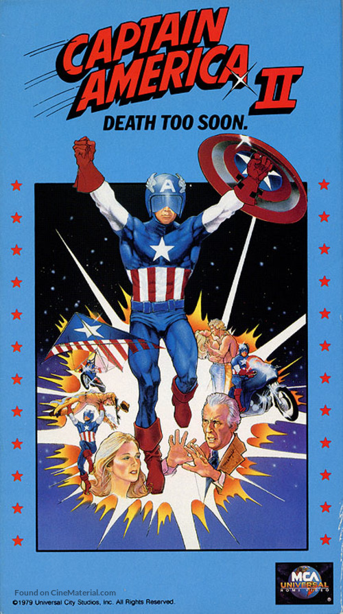 Captain America II: Death Too Soon - Movie Cover