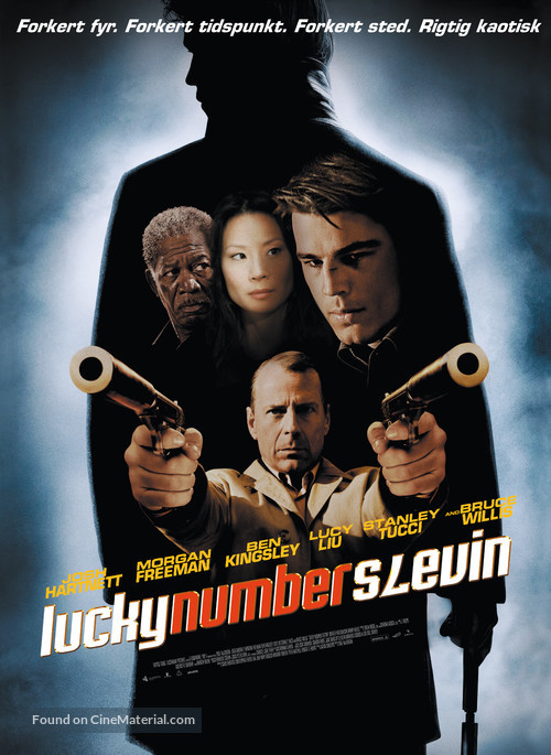 Lucky Number Slevin - Norwegian Movie Poster