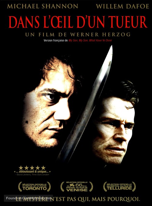 My Son, My Son, What Have Ye Done - French Movie Cover