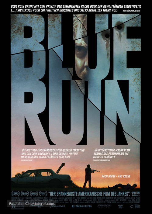 Blue Ruin - German Movie Poster