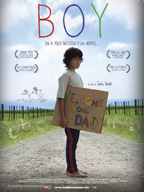 Boy - French Movie Poster
