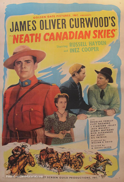 &#039;Neath Canadian Skies - Movie Poster