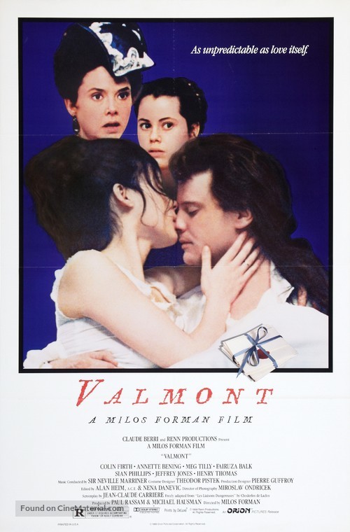 Valmont - Movie Poster