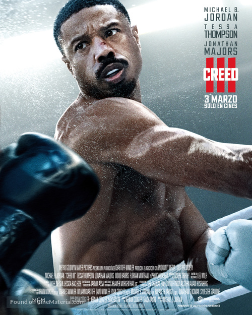 Creed III - Spanish Movie Poster