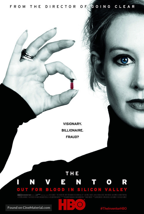 The Inventor: Out for Blood in Silicon Valley - Movie Poster