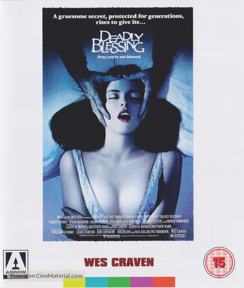 Deadly Blessing - British Blu-Ray movie cover