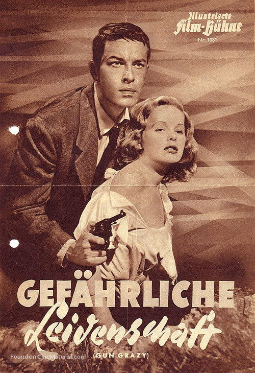 Gun Crazy - German poster