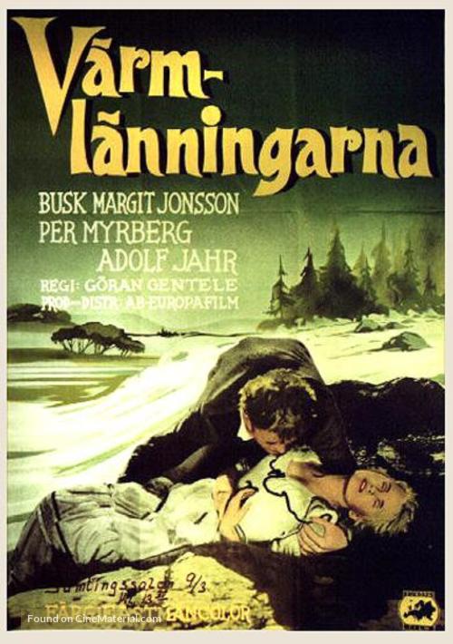 V&auml;rml&auml;nningarna - Swedish Movie Poster