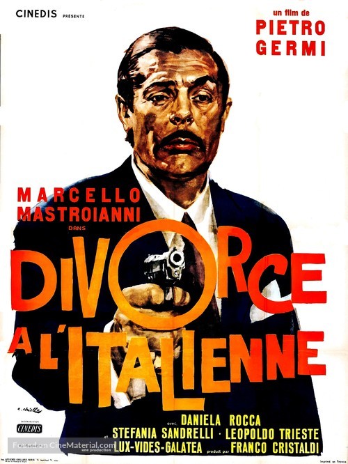 Divorzio all&#039;italiana - French Movie Poster