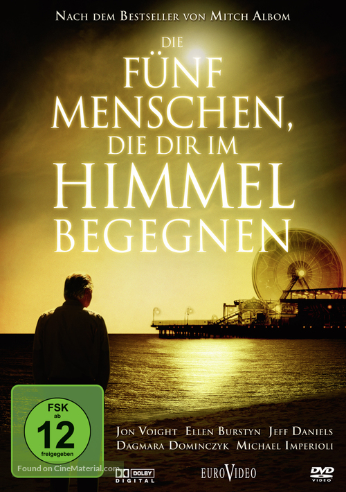 The Five People You Meet in Heaven - German DVD movie cover