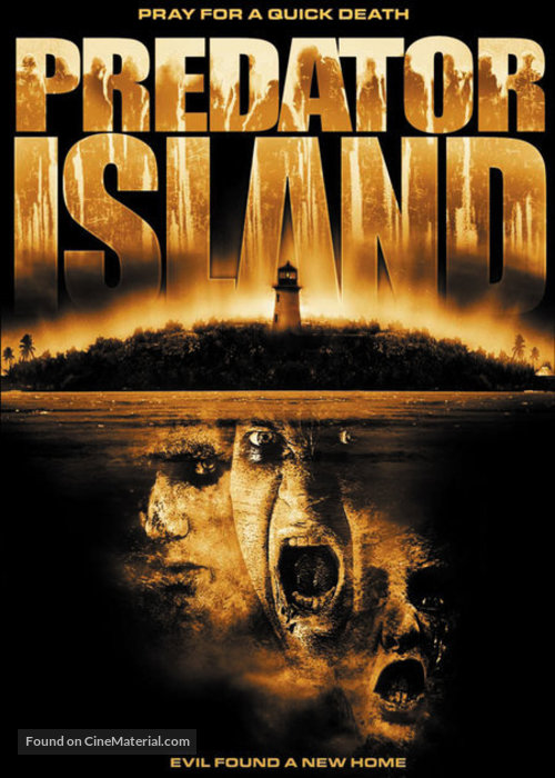 Predator Island - DVD movie cover