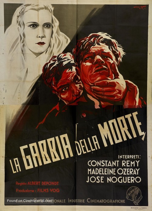 Sous la griffe - Italian Movie Poster