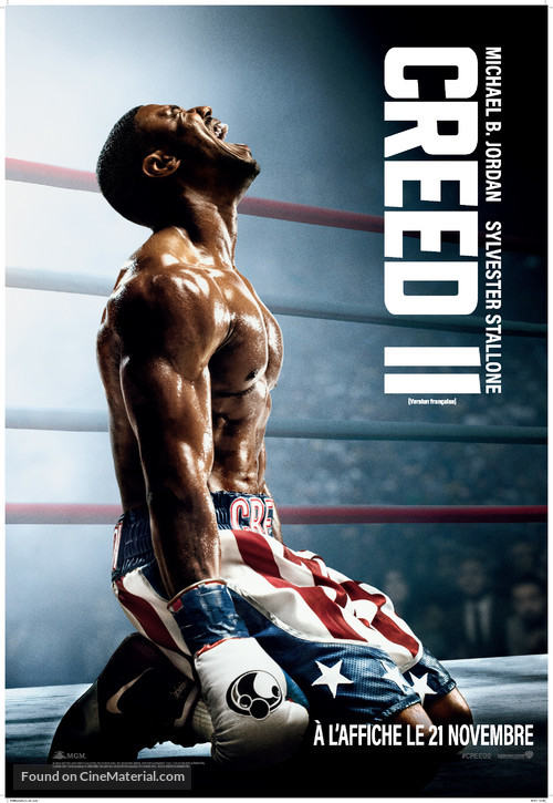 Creed II - Canadian Movie Poster
