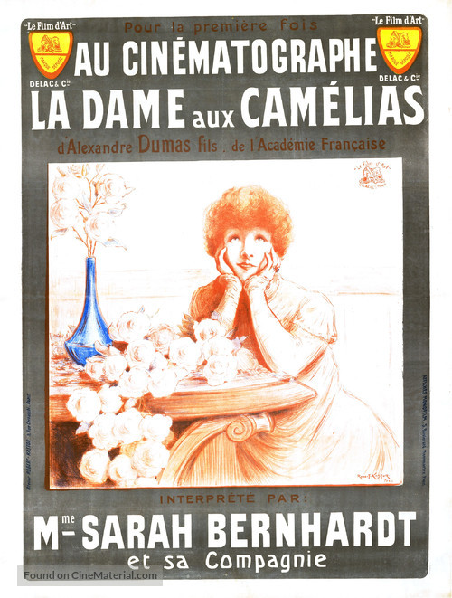 La dame aux cam&eacute;lias - French Movie Poster