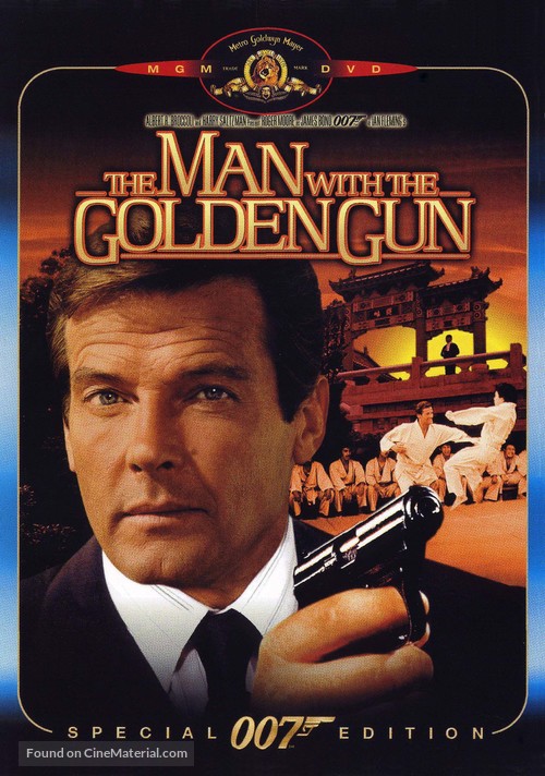 The Man With The Golden Gun - Movie Cover