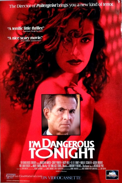 I&#039;m Dangerous Tonight - Movie Poster