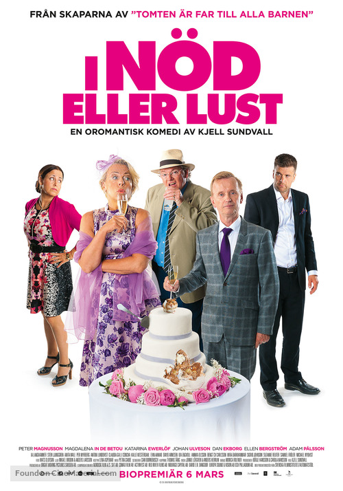 I n&ouml;d eller lust - Swedish Movie Poster