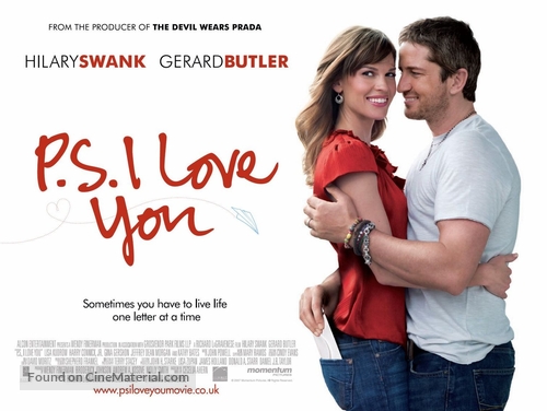 P.S. I Love You - British Movie Poster
