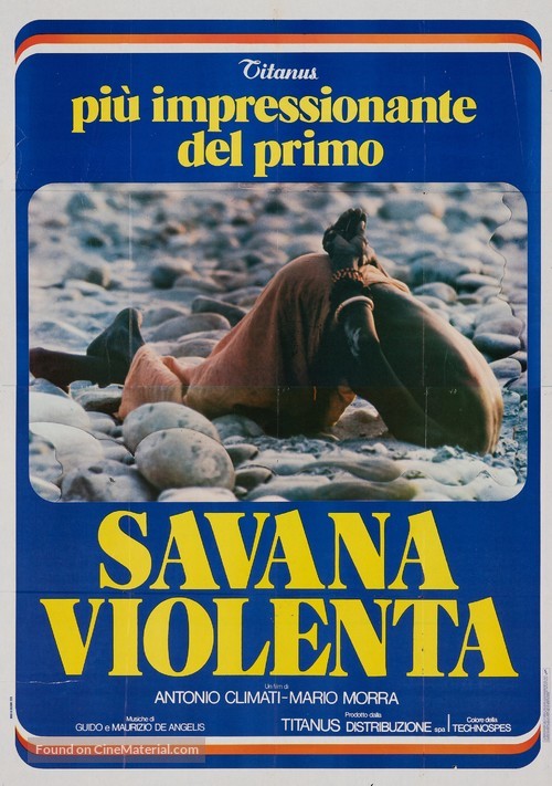 Savana violenta - Italian Movie Poster