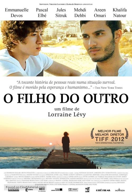 Le fils de l&#039;autre - Brazilian Movie Poster