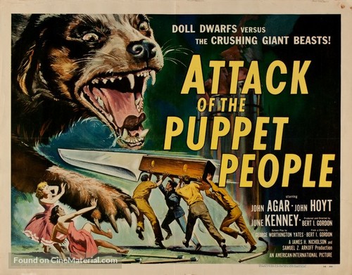 Attack of the Puppet People - Movie Poster