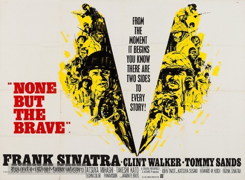 None But the Brave - British Movie Poster