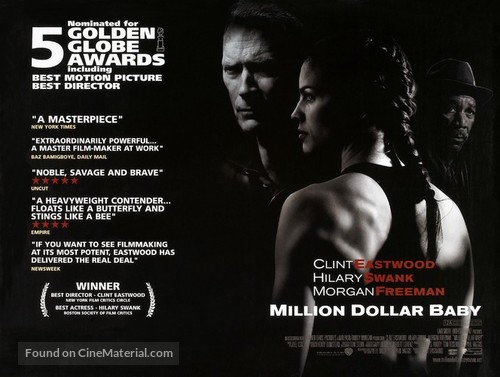 Million Dollar Baby - British Movie Poster