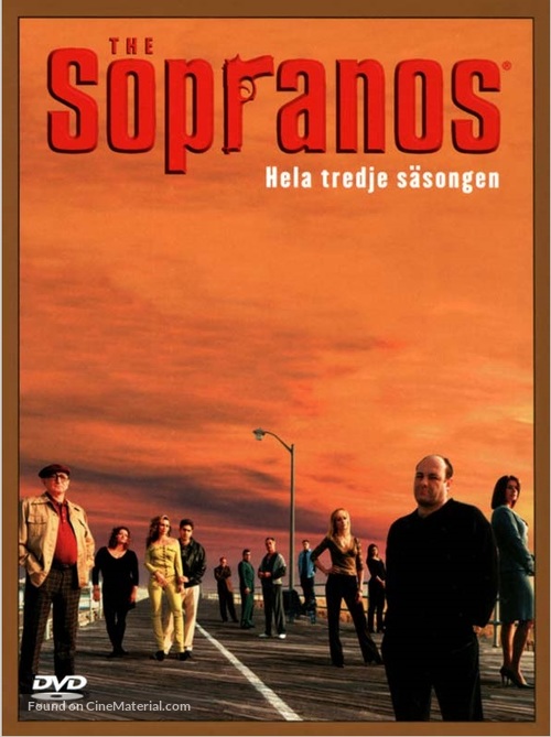 &quot;The Sopranos&quot; - Swedish DVD movie cover