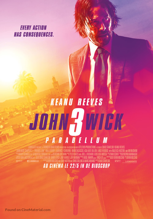 John Wick: Chapter 3 - Parabellum - Dutch Movie Poster