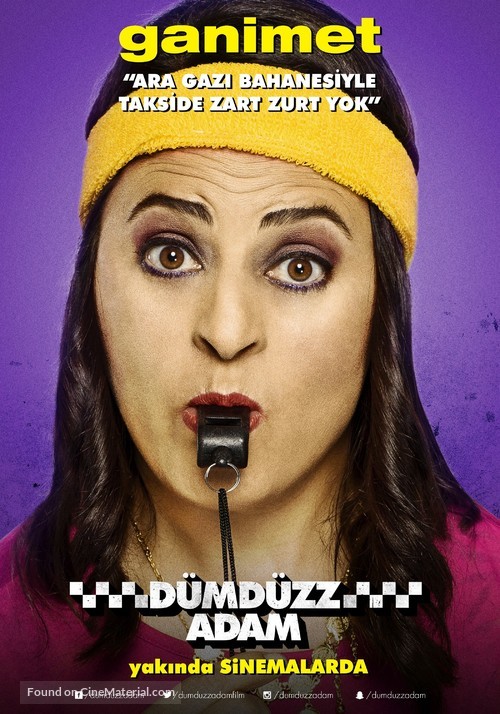 D&uuml;md&uuml;zz Adam - Turkish Movie Poster