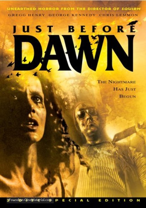 Just Before Dawn - DVD movie cover