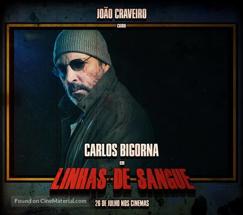 Linhas de Sangue - Portuguese Movie Poster