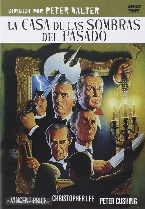 House of the Long Shadows - Spanish DVD movie cover
