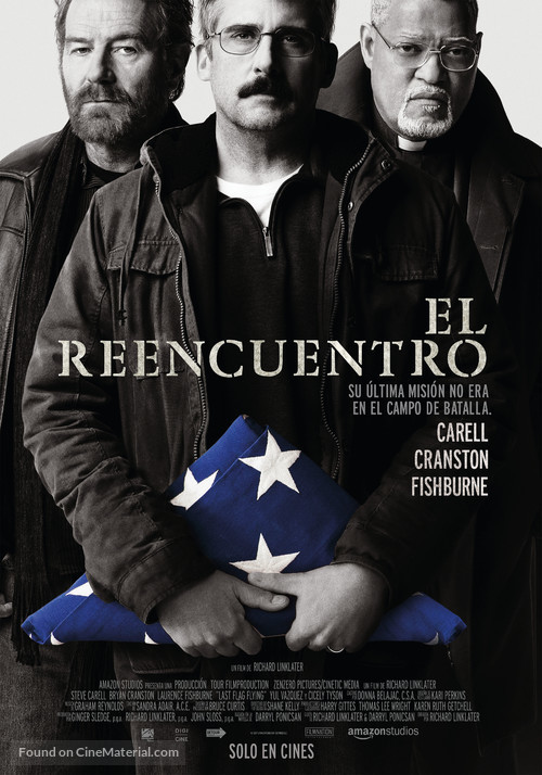 Last Flag Flying - Argentinian Movie Poster