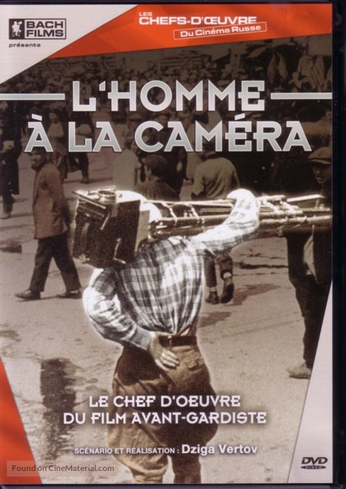 Chelovek s kino-apparatom - French Movie Cover