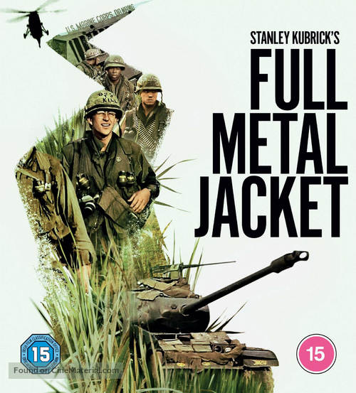 Full Metal Jacket - British Movie Cover