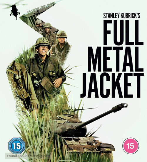 Full Metal Jacket - British Movie Cover
