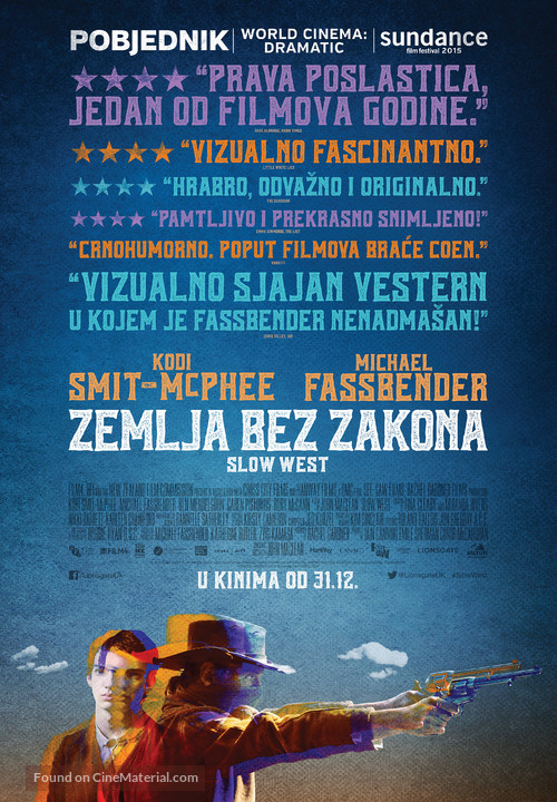 Slow West - Croatian Movie Poster