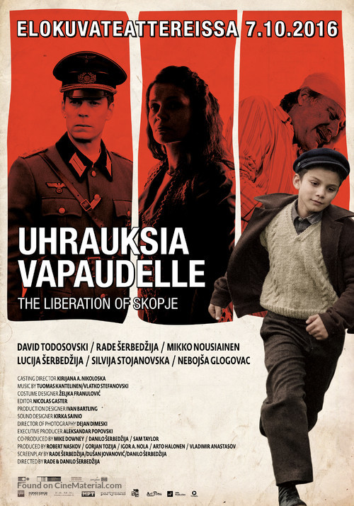 Osloboduvanje na Skopje - Finnish Movie Poster