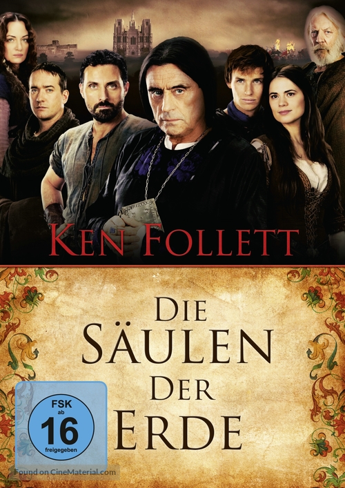 &quot;The Pillars of the Earth&quot; - German DVD movie cover