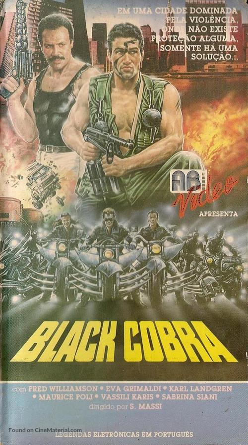 Cobra nero - Brazilian VHS movie cover