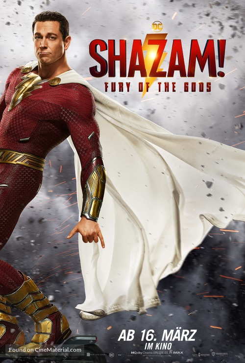 Shazam! Fury of the Gods - Swiss Movie Poster