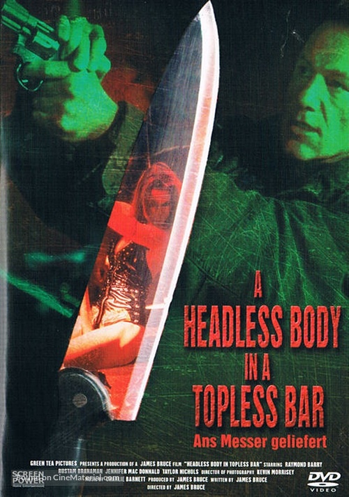 Headless Body in Topless Bar - German DVD movie cover