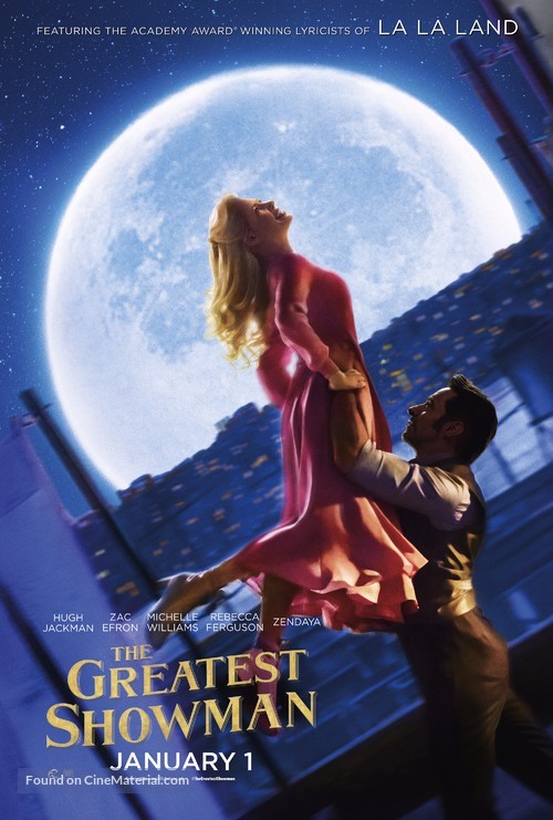 The Greatest Showman - British Movie Poster