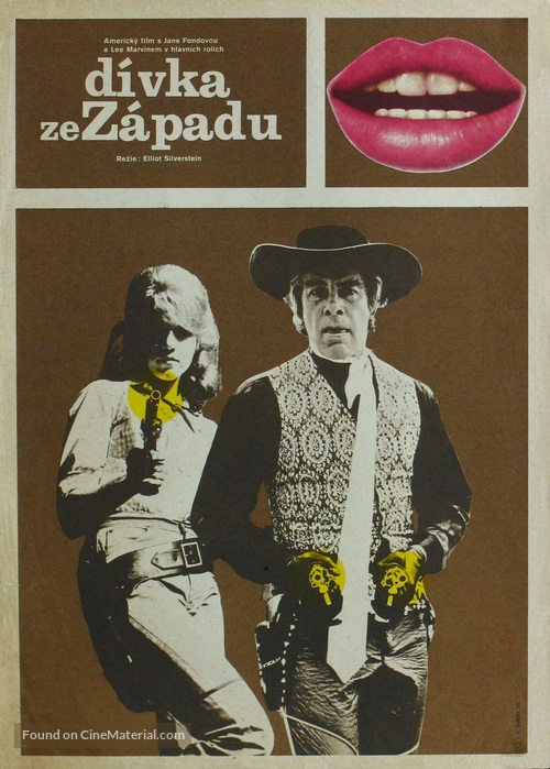 Cat Ballou - Czech Movie Poster