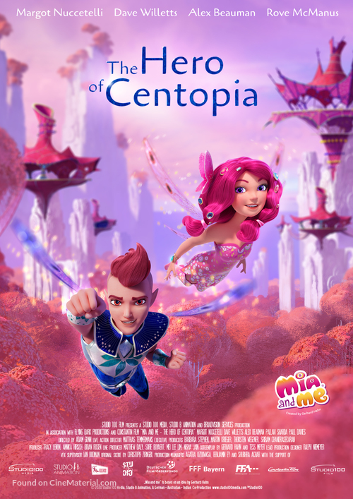 Mia and Me: The Hero of Centopia - Australian Movie Poster