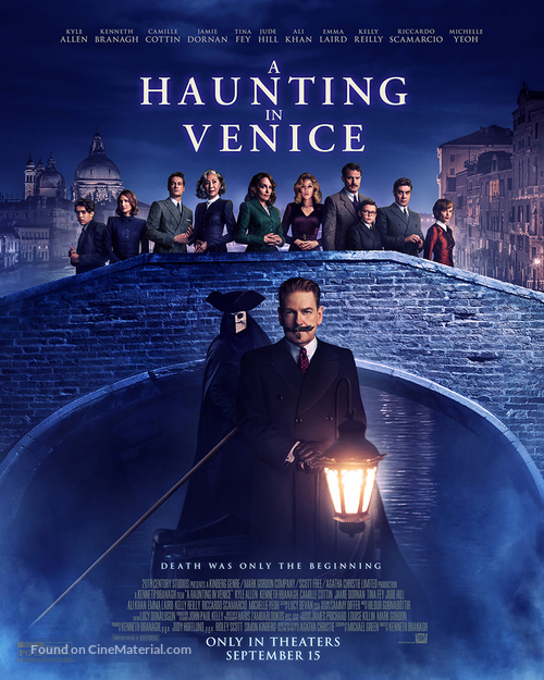 A Haunting in Venice - Movie Poster