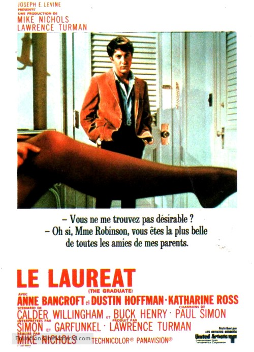 The Graduate - French Movie Poster