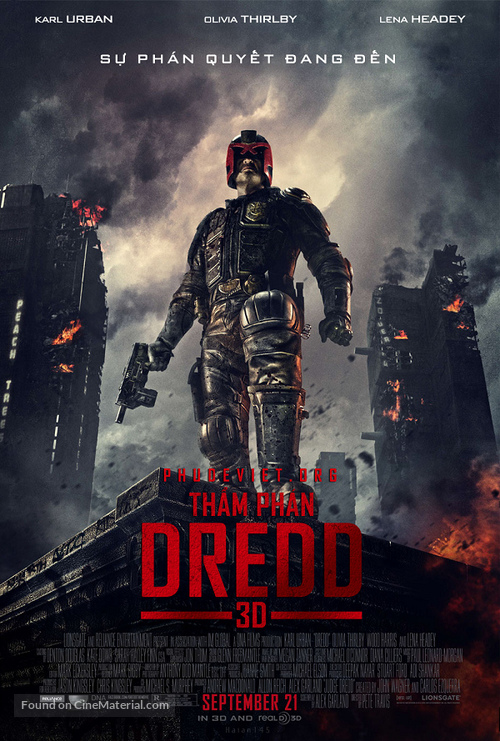 Dredd - Vietnamese Movie Poster