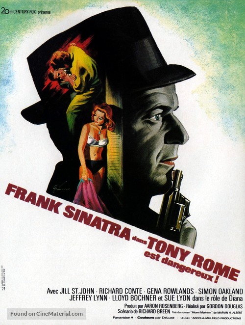 Tony Rome - French Movie Poster